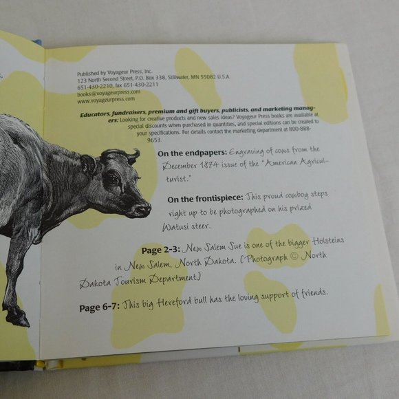 The Tao of Cow What Cows Teach Us by Dolly Mu Hardback Dust Jacket Illustrated - Picture 6 of 12